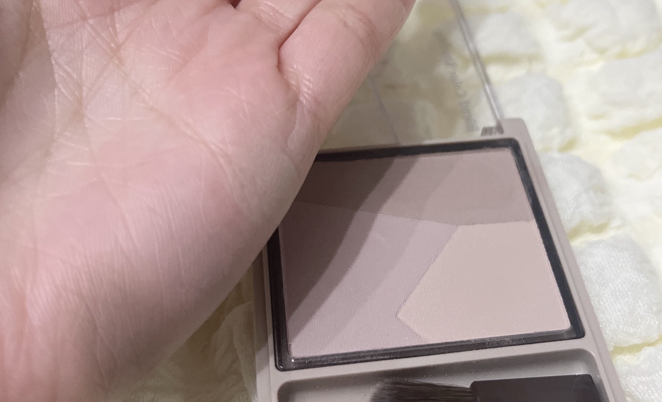 ブレンドカラーシェーディング/CEZANNE/シェーディングを使ったクチコミ（3枚目）