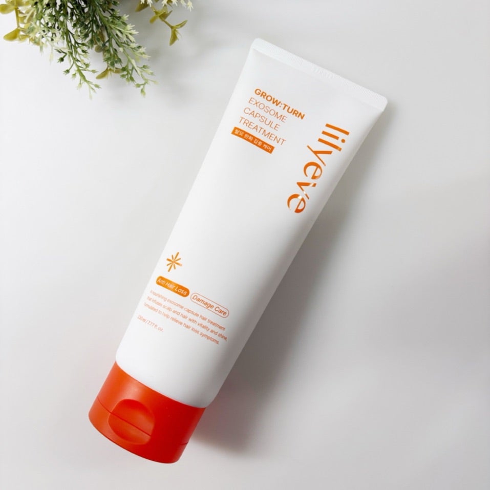 グローターン エクソソーム カプセル トリートメン/リリーイブ/洗い流すヘアトリートメントを使ったクチコミ（1枚目）