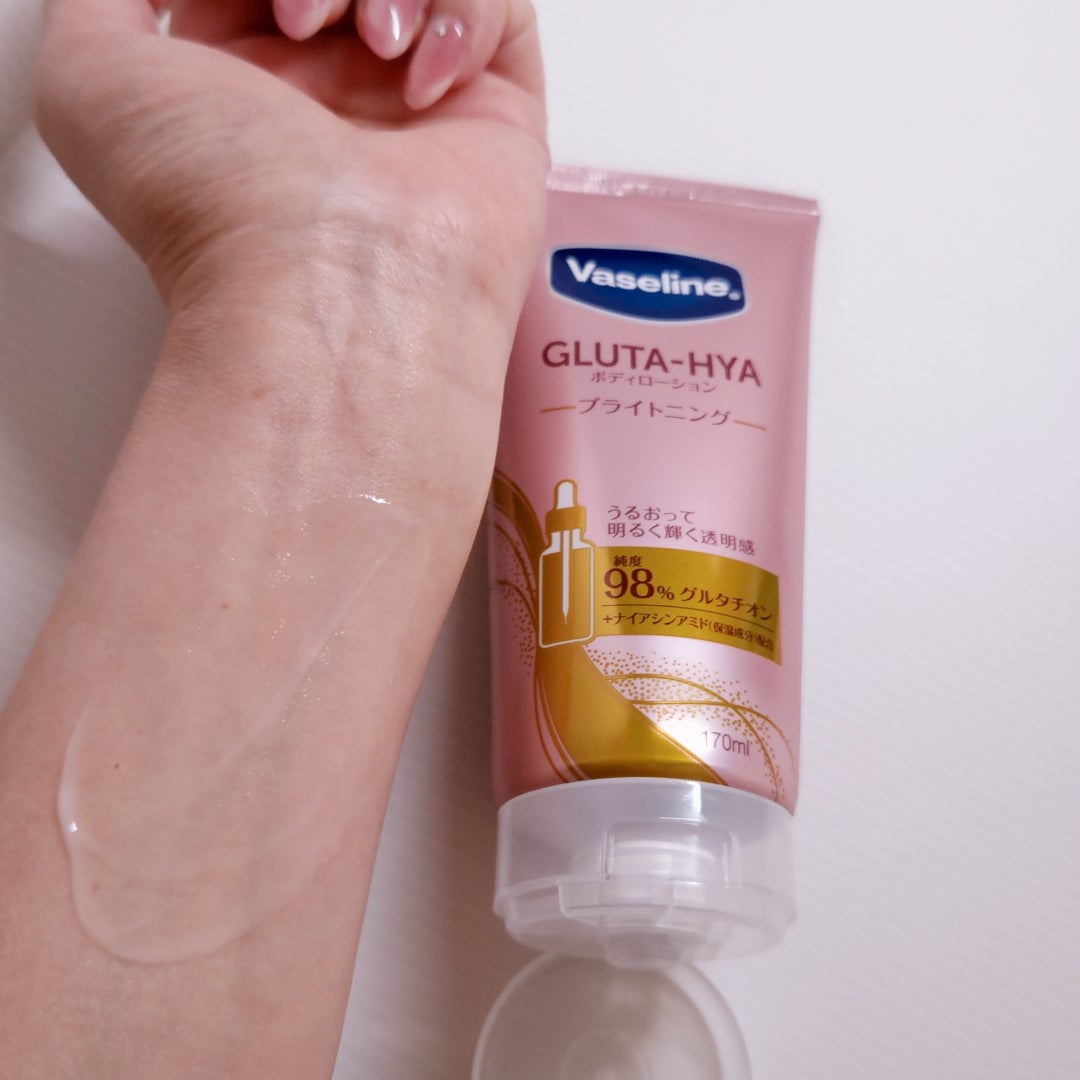 グルタヒア ボディローション ブライトニング/ヴァセリン/ボディローションを使ったクチコミ（3枚目）