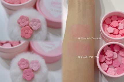 シャドウパレット 37 スウィートブロッサム/dasique/アイシャドウパレットを使ったクチコミ(3枚目)