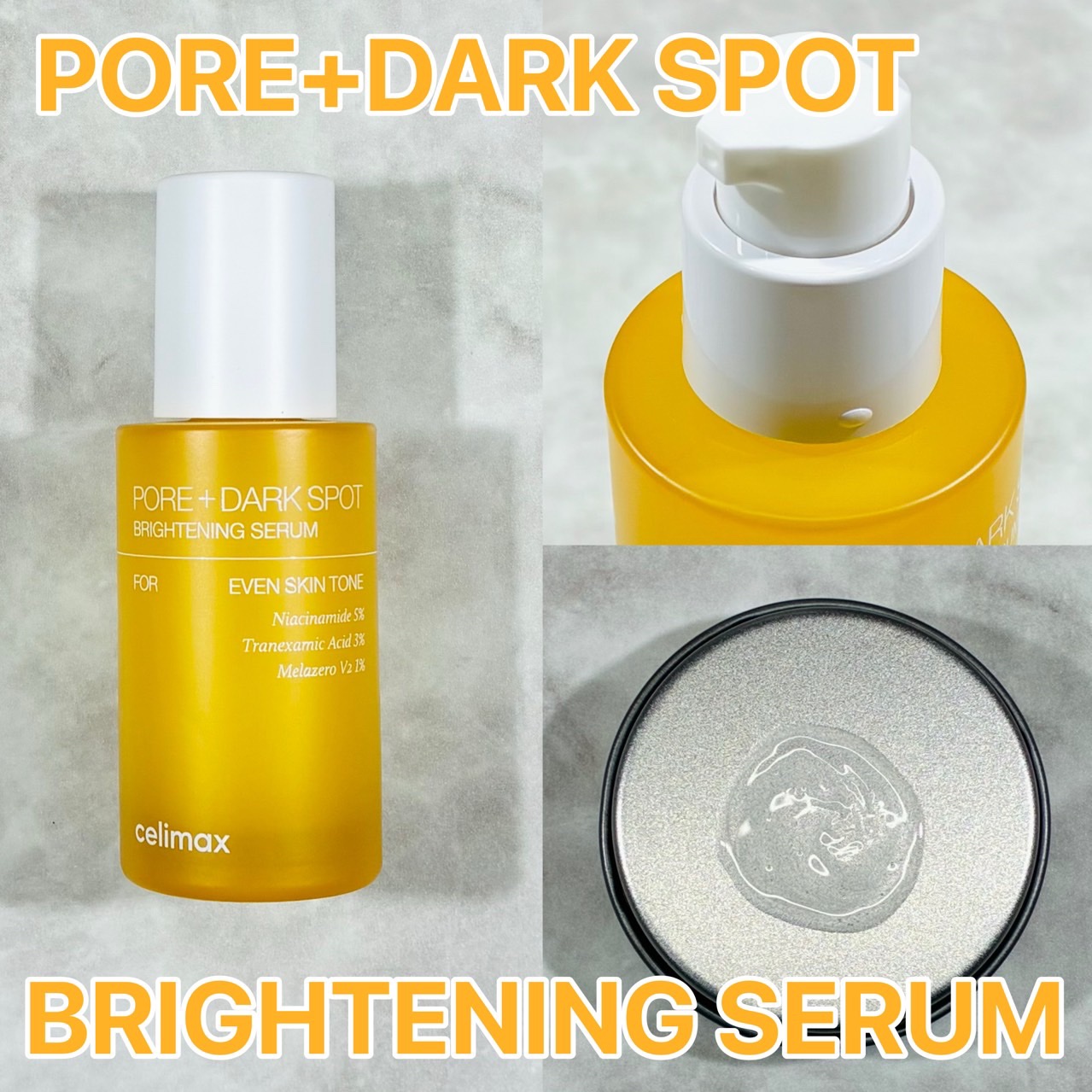 ポア ブライトニング シミケアセラム/celimax/美容液を使ったクチコミ（2枚目）