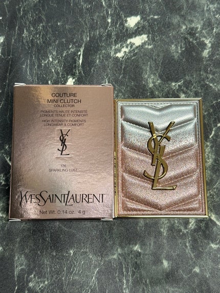 クチュール ミニ クラッチ/YVES SAINT LAURENT BEAUTE/アイシャドウパレットを使ったクチコミ(4枚目)