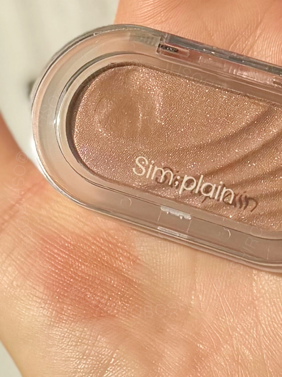 グリームオンチーク/Sim;plain/ジェル・クリームチークを使ったクチコミ（2枚目）