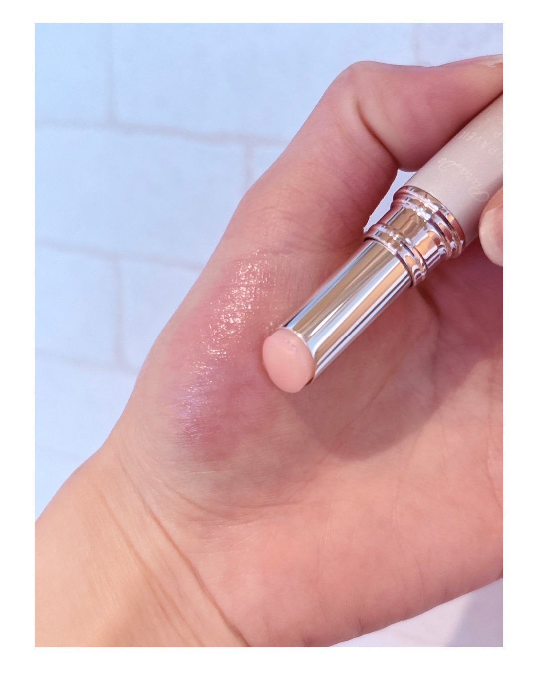 サクラヴェールリップ/パラドゥ/リップクリームを使ったクチコミ(4枚目)