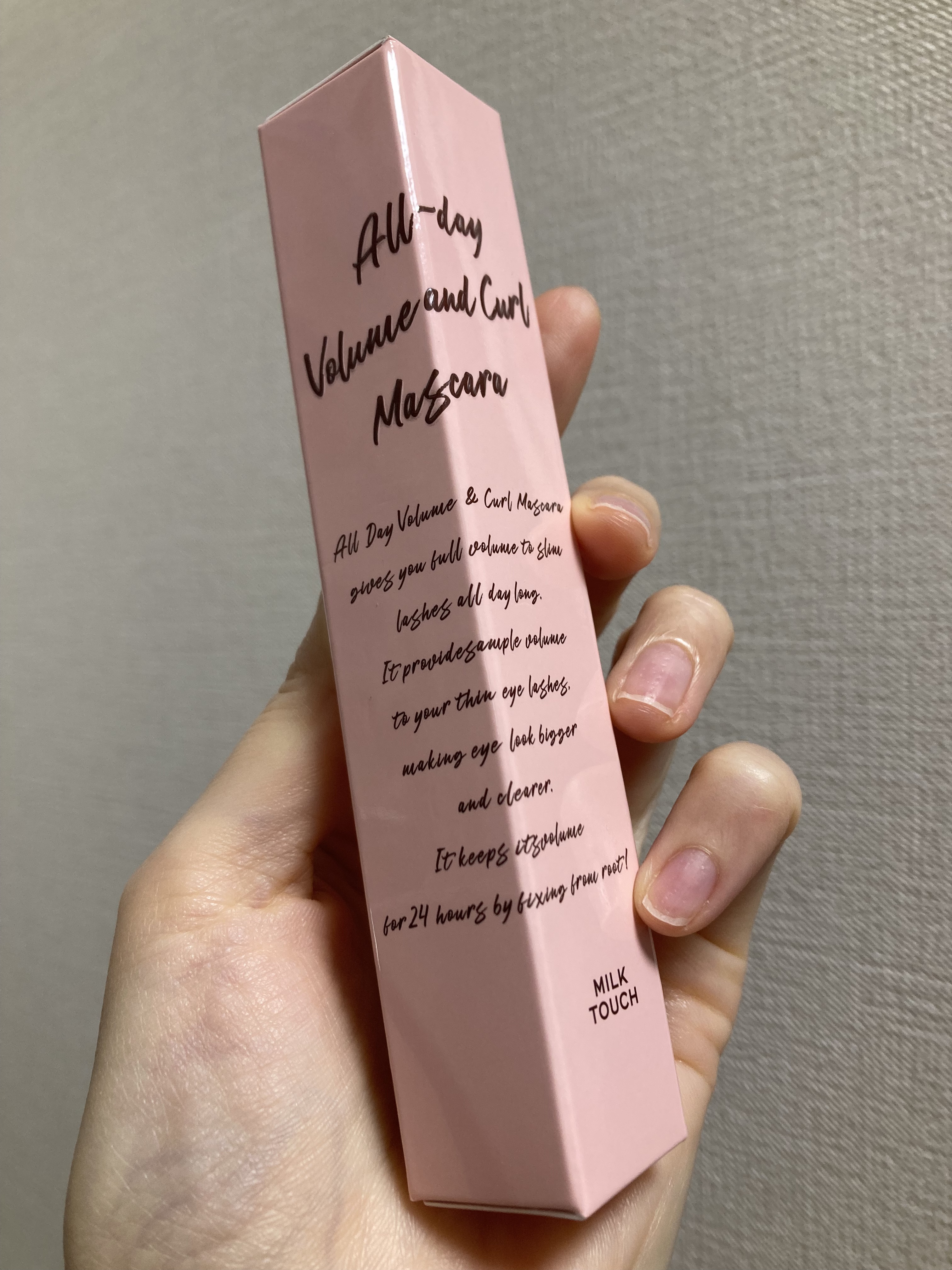 オールデイ ロング アンド カール マスカラ/Milk Touch/マスカラを使ったクチコミ（2枚目）