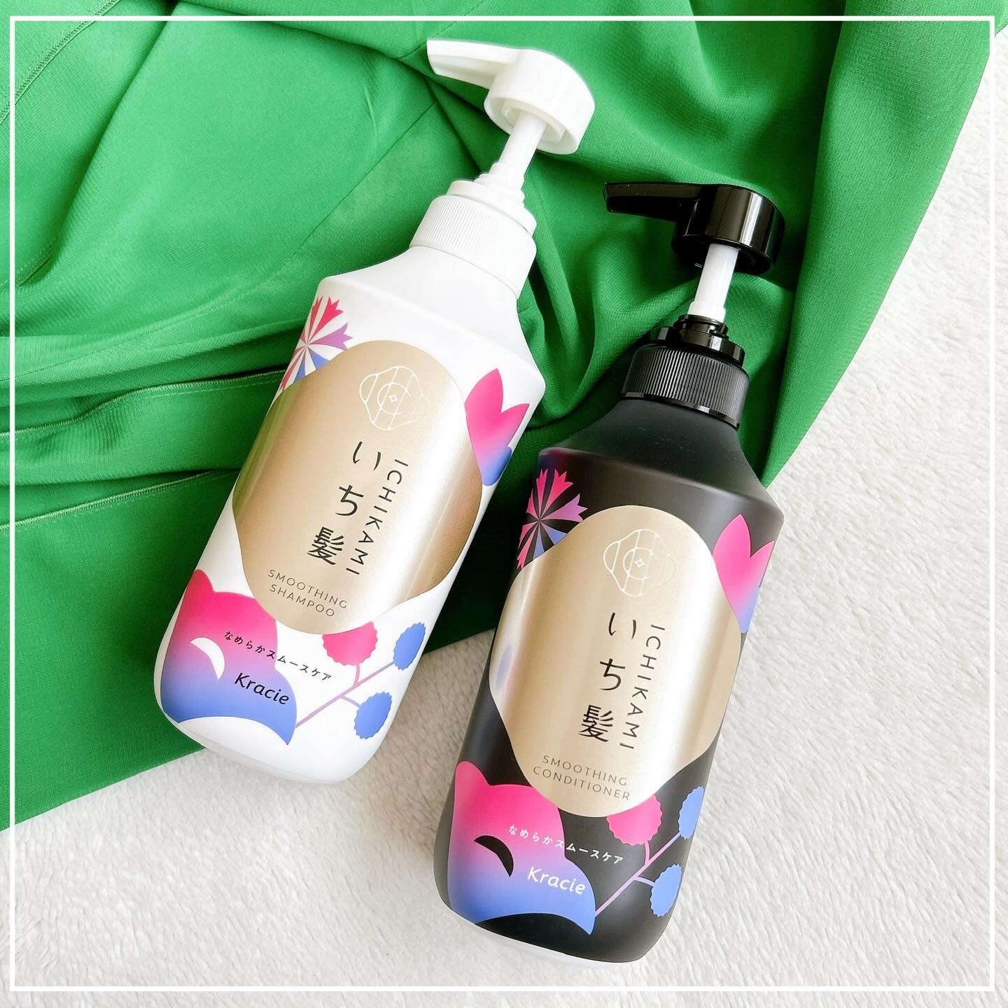 なめらかスムースケア　シャンプー／コンディショナー/いち髪/市販シャンプーを使ったクチコミ（1枚目）