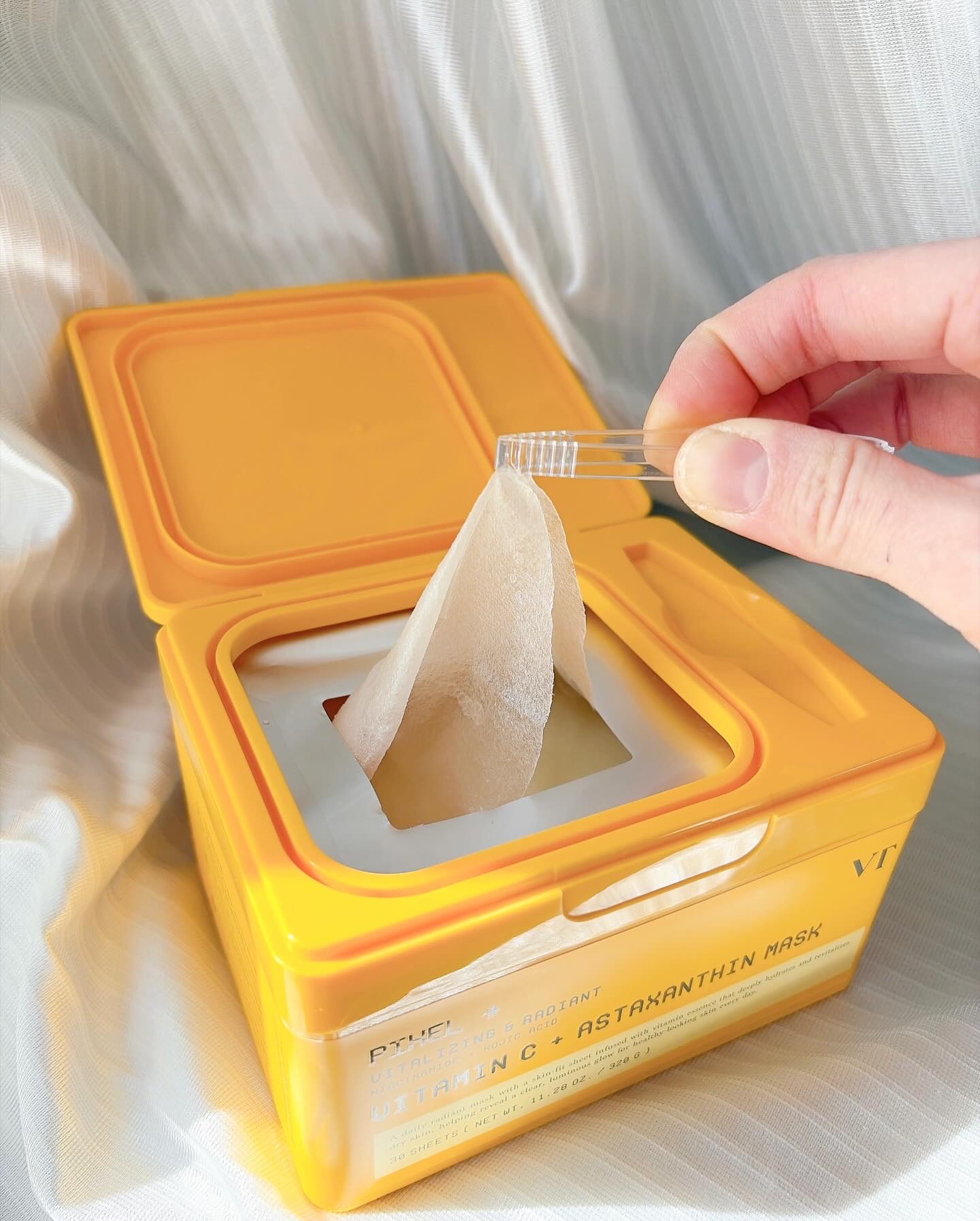 ビタミンC アスタキサンチン マスク/VT/シートマスク・パックを使ったクチコミ（2枚目）