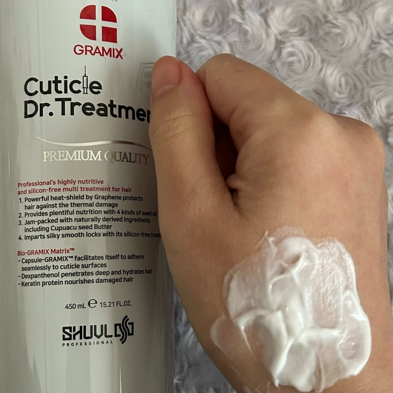 キューティクルドクタートリートメント/GRAMIX/洗い流すヘアトリートメントを使ったクチコミ（2枚目）