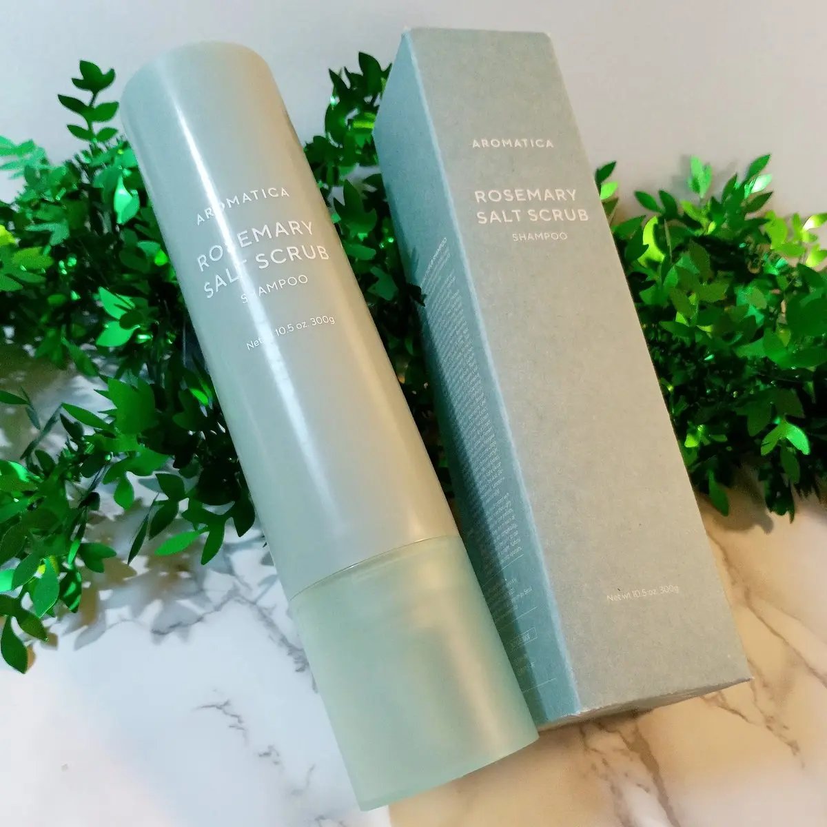 ローズマリーソルトスカルプシャンプー/AROMATICA/市販シャンプーを使ったクチコミ（1枚目）