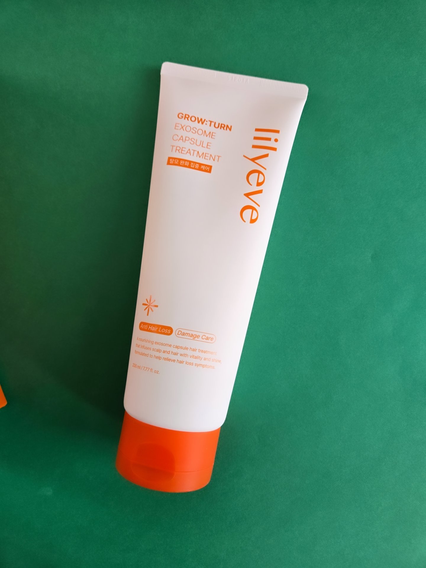 グローターン エクソソーム カプセル トリートメン/リリーイブ/洗い流すヘアトリートメントを使ったクチコミ（2枚目）