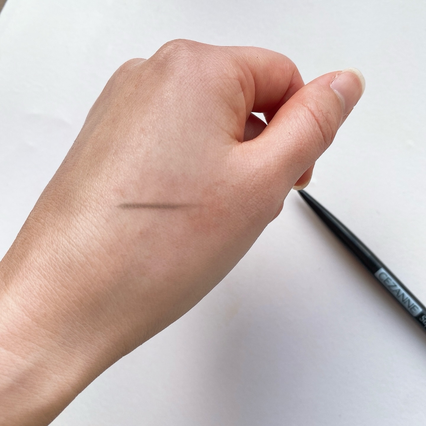 超細芯アイブロウ/CEZANNE/アイブロウペンシルを使ったクチコミ（3枚目）