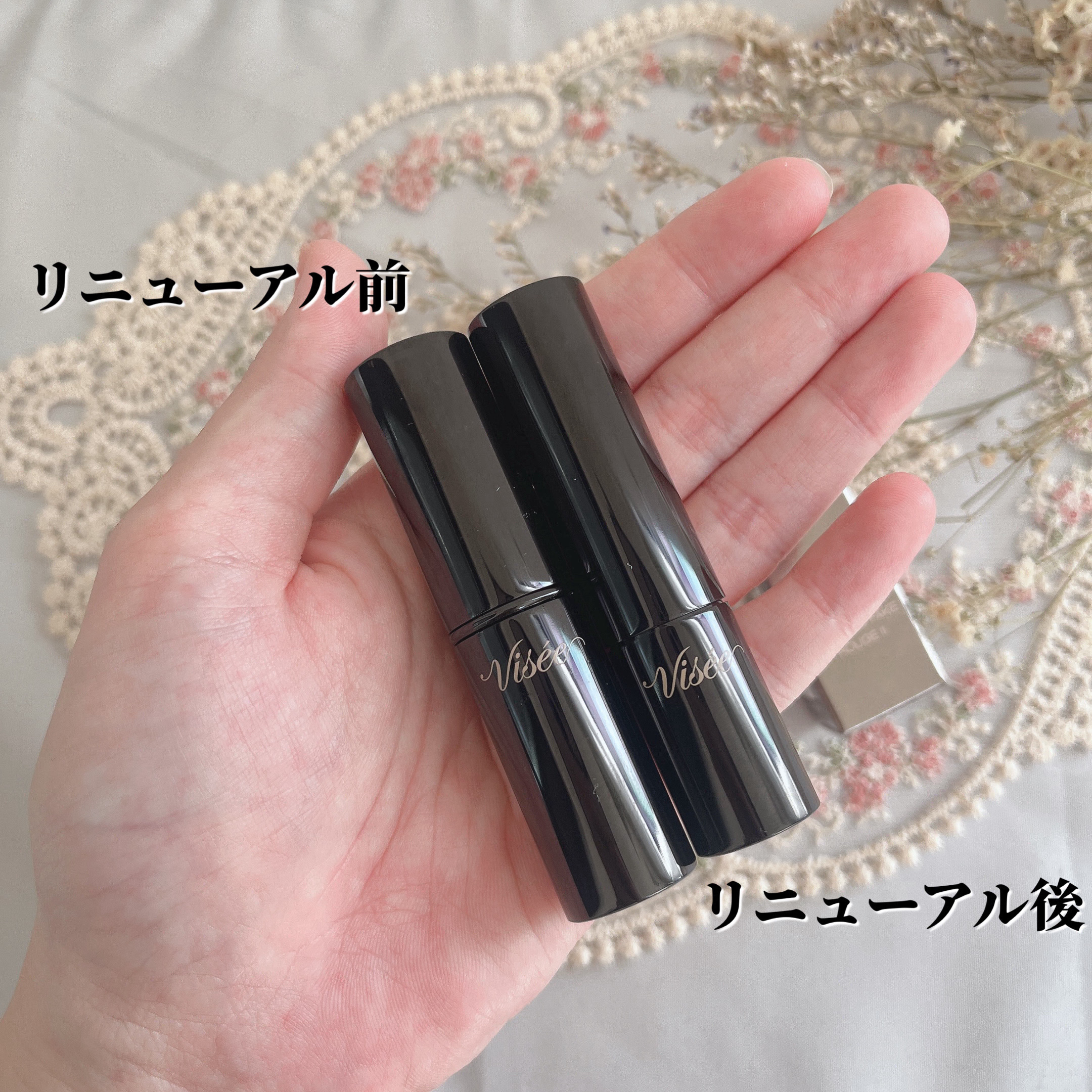 ネンマクフェイク ルージュ Ⅱ/Visée/口紅を使ったクチコミ（2枚目）