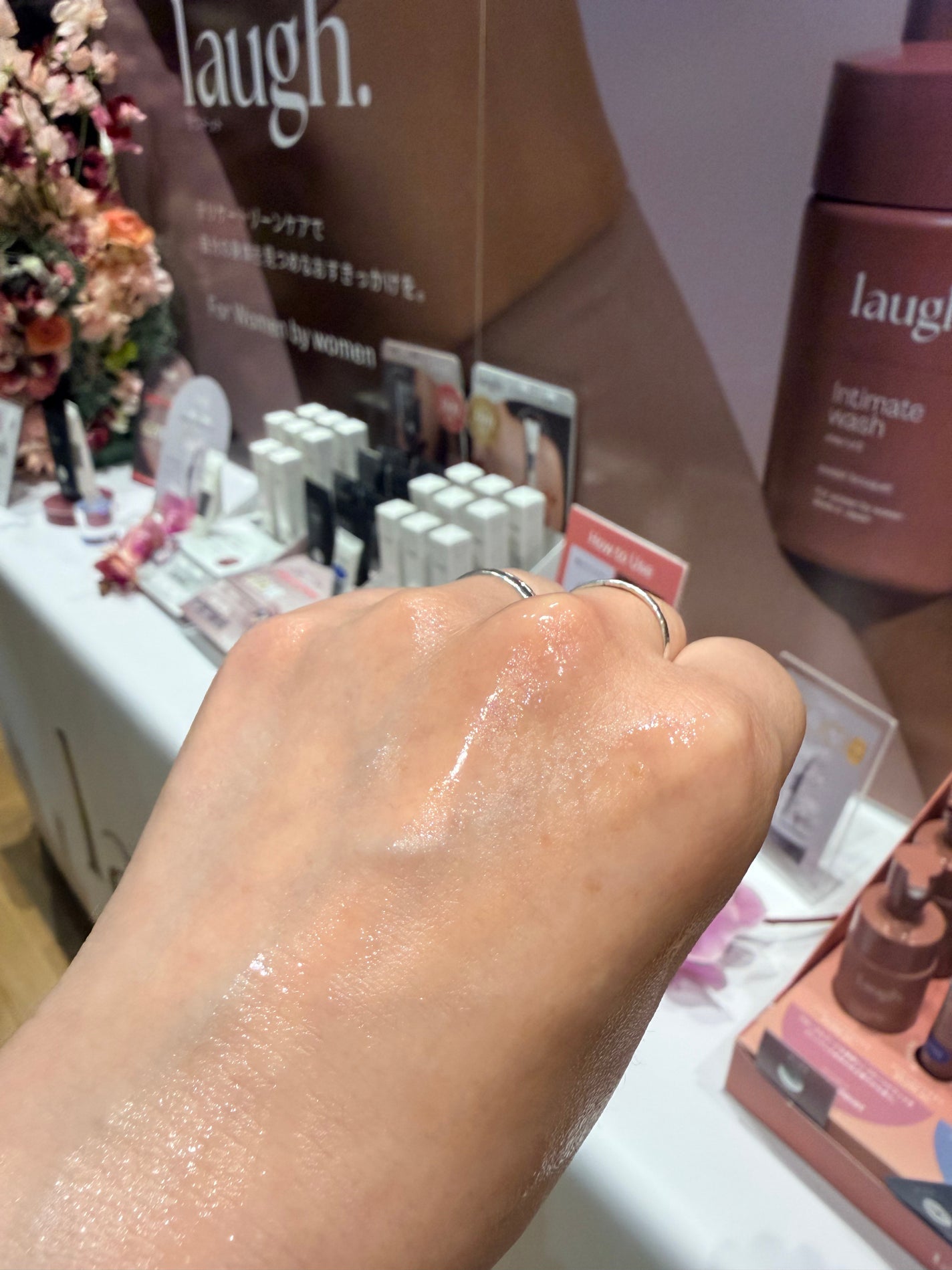 laugh.インティメイトウォッシュ 無香料/laugh./デリケートゾーンケアを使ったクチコミ(3枚目)