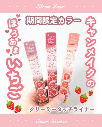 クリーミータッチライナー/キャンメイク/ジェルアイライナーを使ったクチコミ(1枚目)