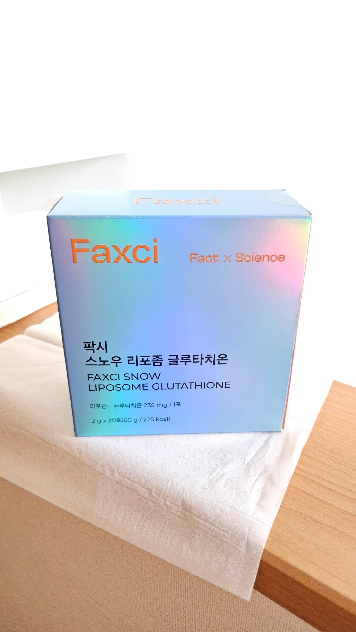 パクシースノーリポソームグルタチオン/PHYTOTICS/美容サプリメントを使ったクチコミ（1枚目）