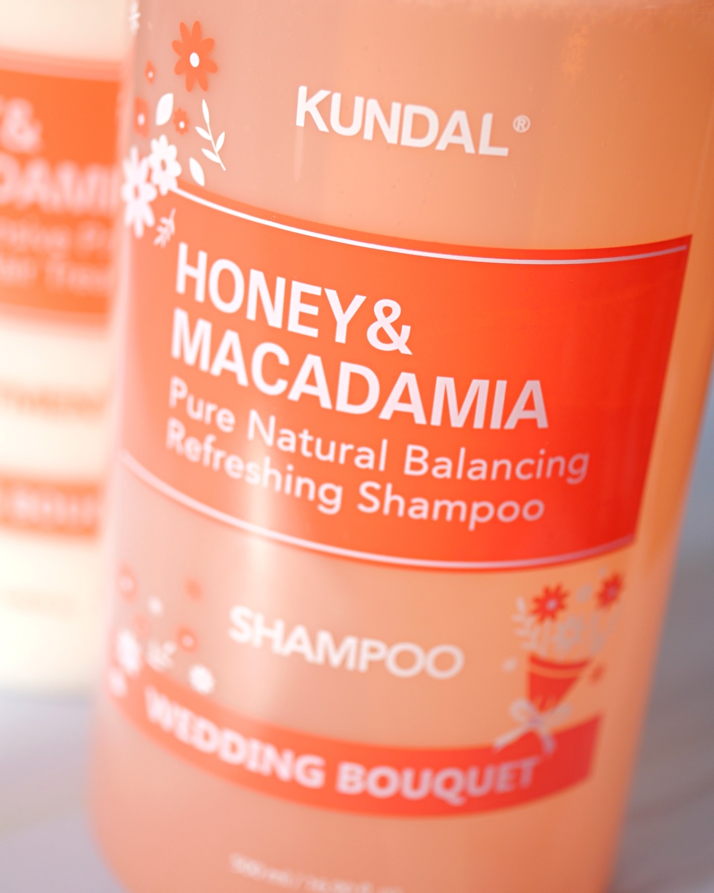 ハニー＆マカデミア シャンプー＆トリートメント『ウェディングブーケの香り』/KUNDAL/市販シャンプーを使ったクチコミ（2枚目）