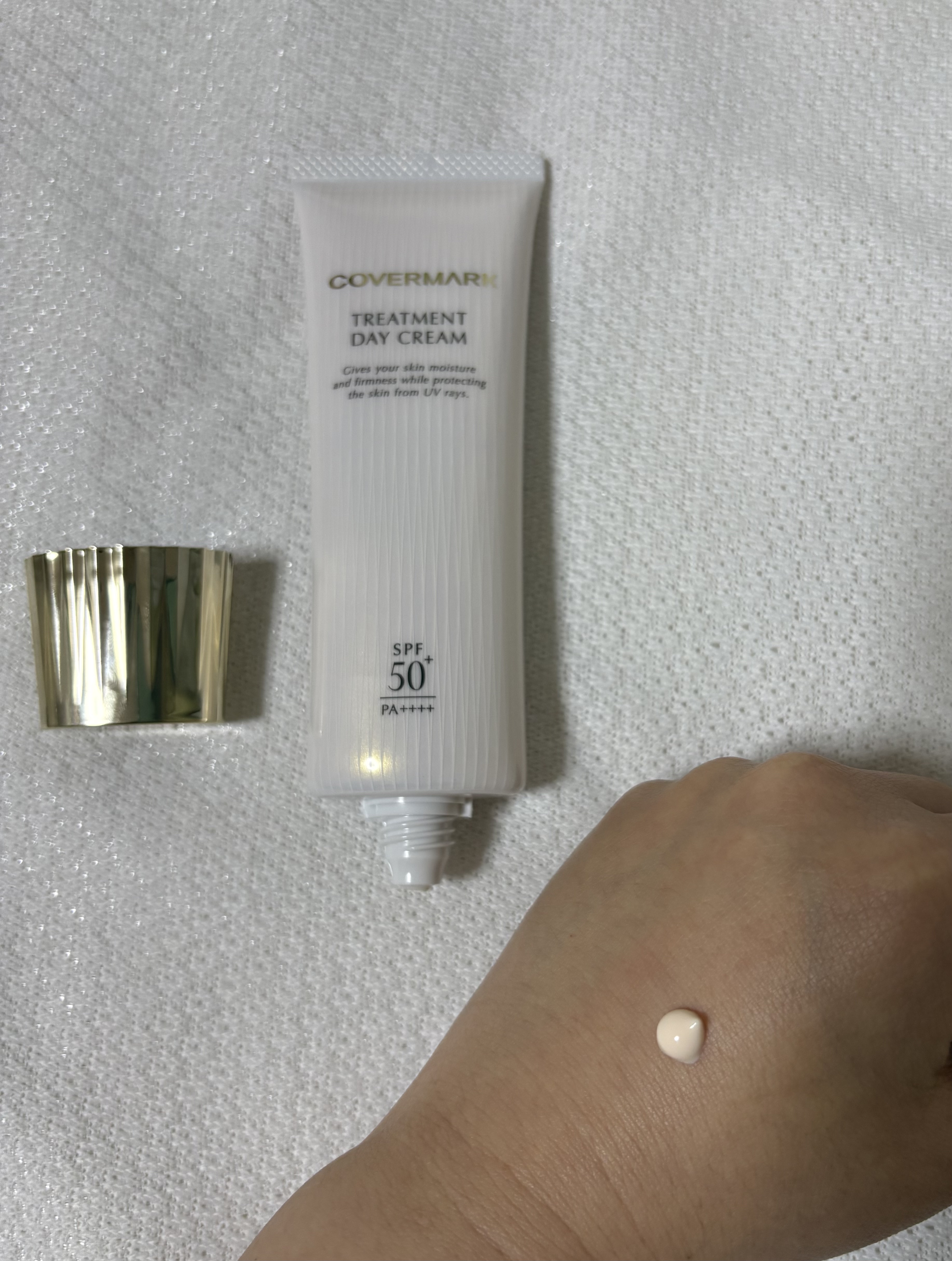 トリートメント デイ クリーム/COVERMARK/日焼け止めクリームを使ったクチコミ（2枚目）