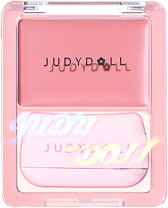 水光チーク チーククリーム パフ付き / JUDYDOLL
