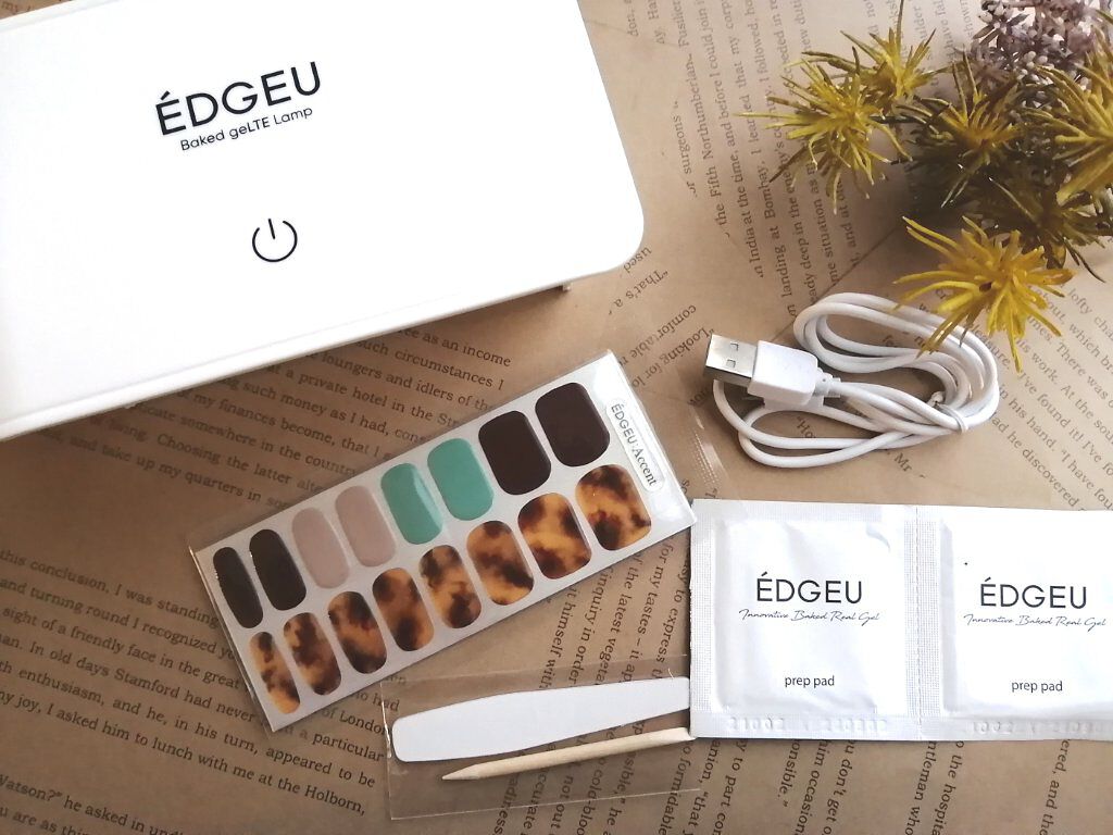 EDGEU ジェルネイルシール/EDGEU/ネイルシールを使ったクチコミ（2枚目）