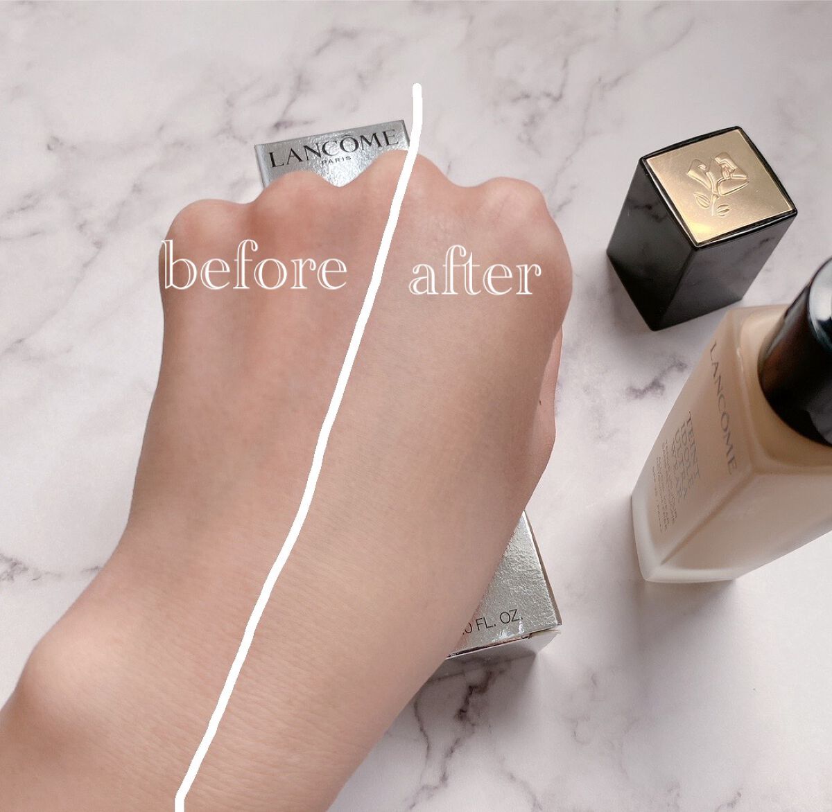 タンイドル ウルトラ ウェア リキッド/LANCOME/リキッドファンデーションを使ったクチコミ(4枚目)