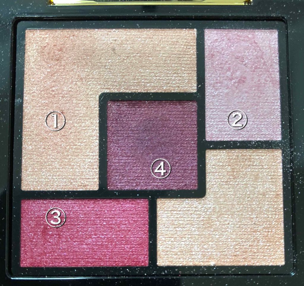 クチュール クルール パレット/YVES SAINT LAURENT BEAUTE/アイシャドウパレットを使ったクチコミ(2枚目)