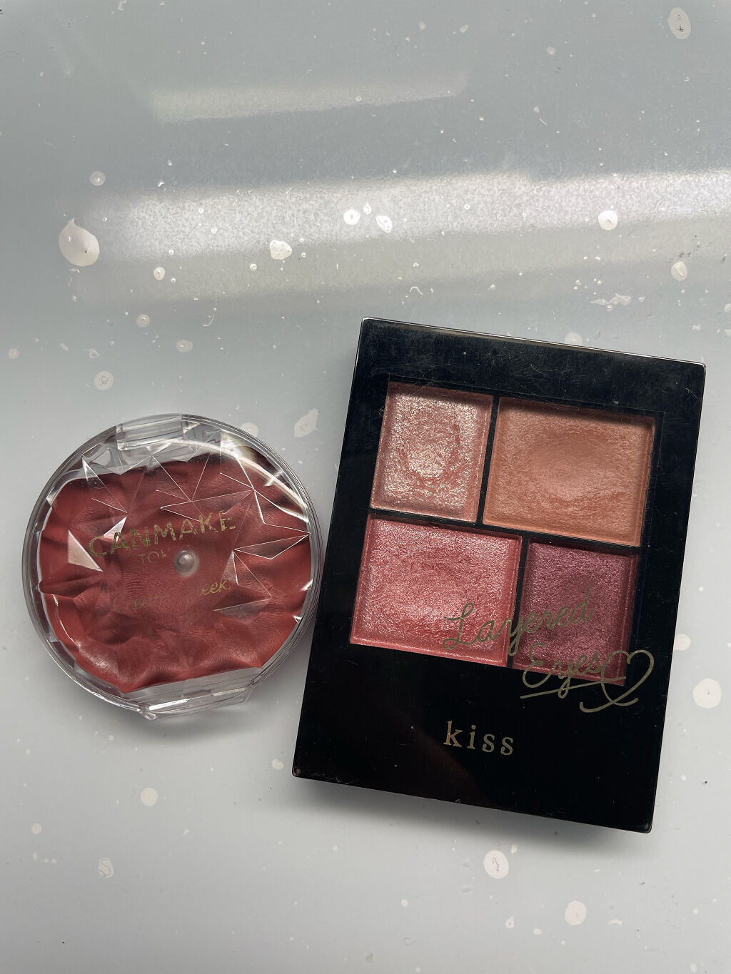 レイヤードアイズ/KiSS/アイシャドウパレットを使ったクチコミ（2枚目）