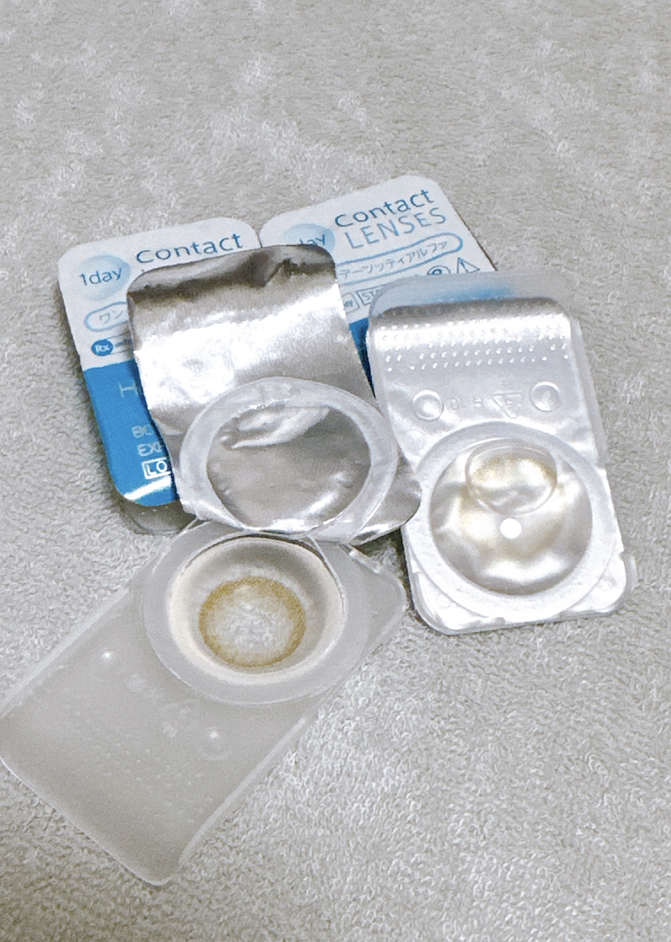 TOPARDS 1day ハニーアンバー/TOPARDS/ワンデー（１DAY）カラコンを使ったクチコミ（2枚目）