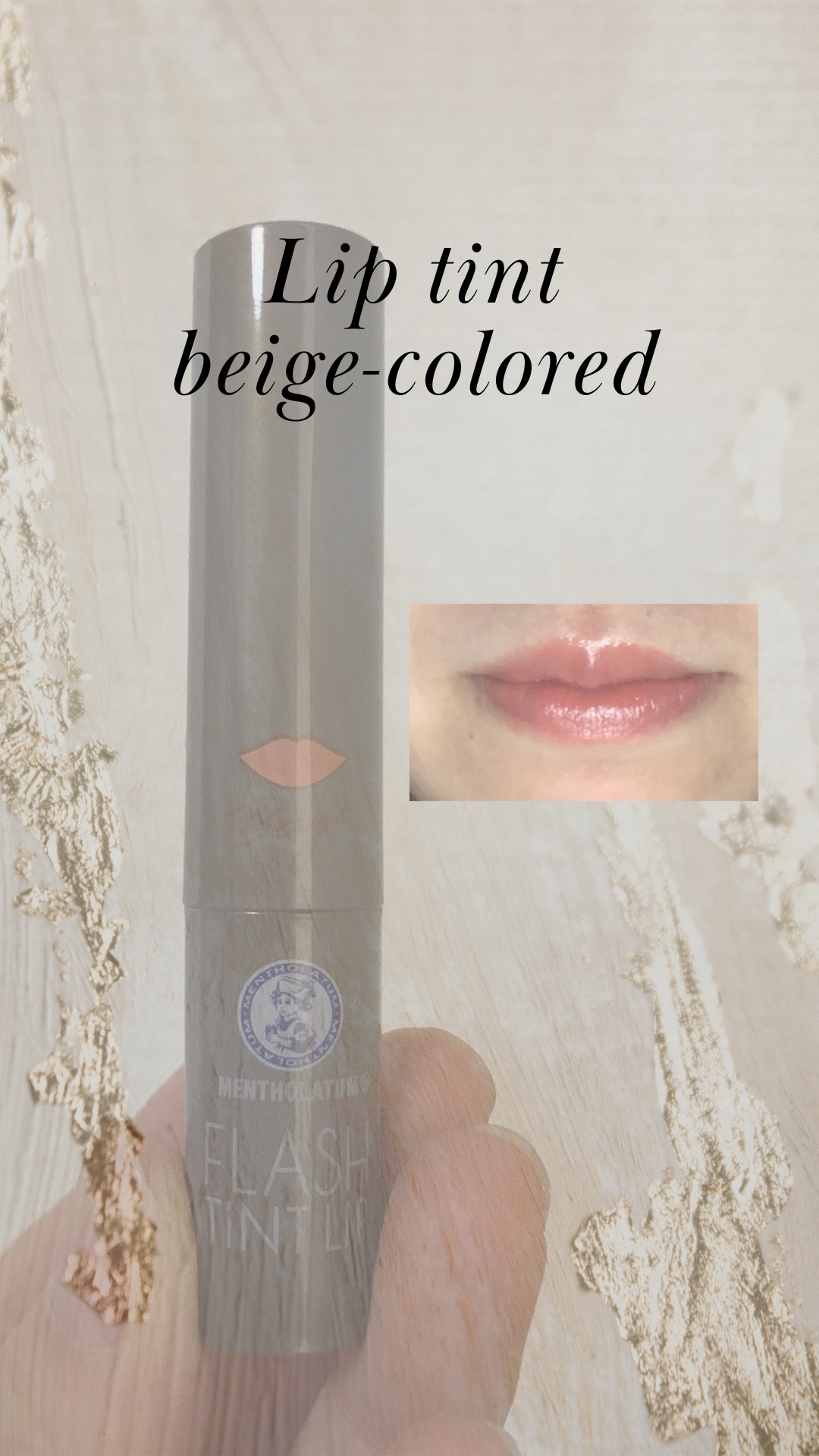 メンソレータム フラッシュティントリップ/メンソレータム/リップティントを使ったクチコミ（1枚目）