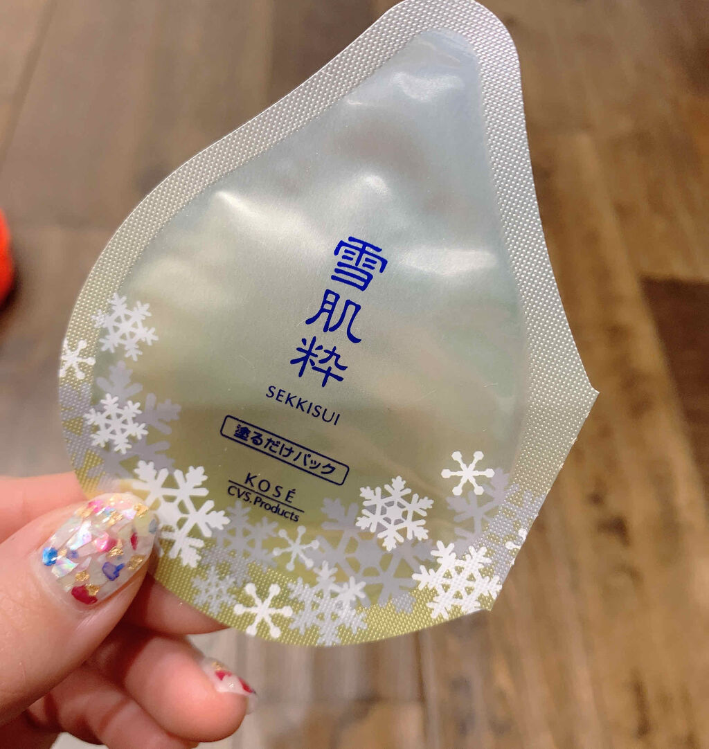 オーバーナイト 美容液パック/雪肌粋/洗い流すパック・マスクを使ったクチコミ（2枚目）