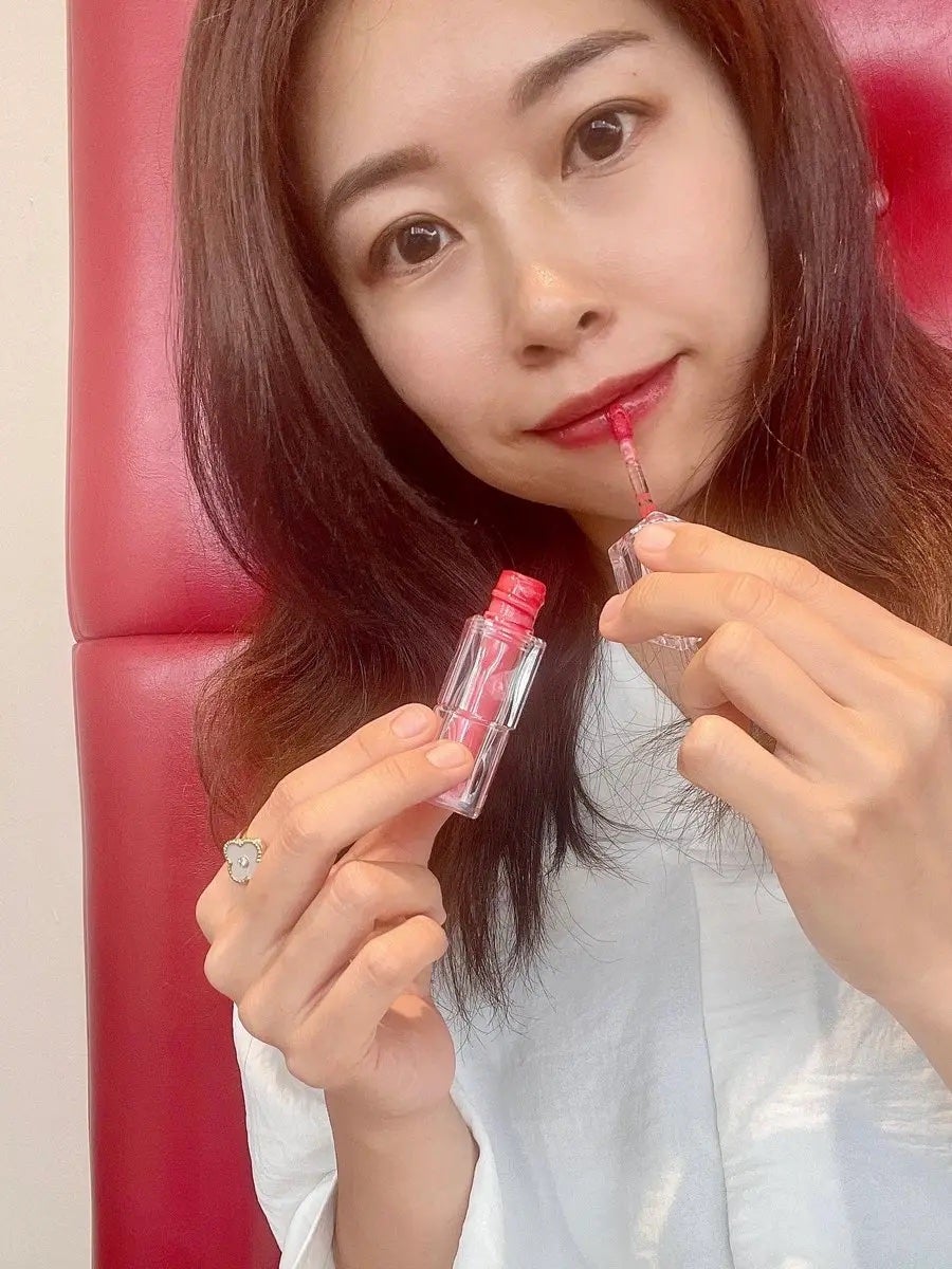 ウォーターリズムグロウティント/TIRTIR(ティルティル)/リップティントを使ったクチコミ(3枚目)