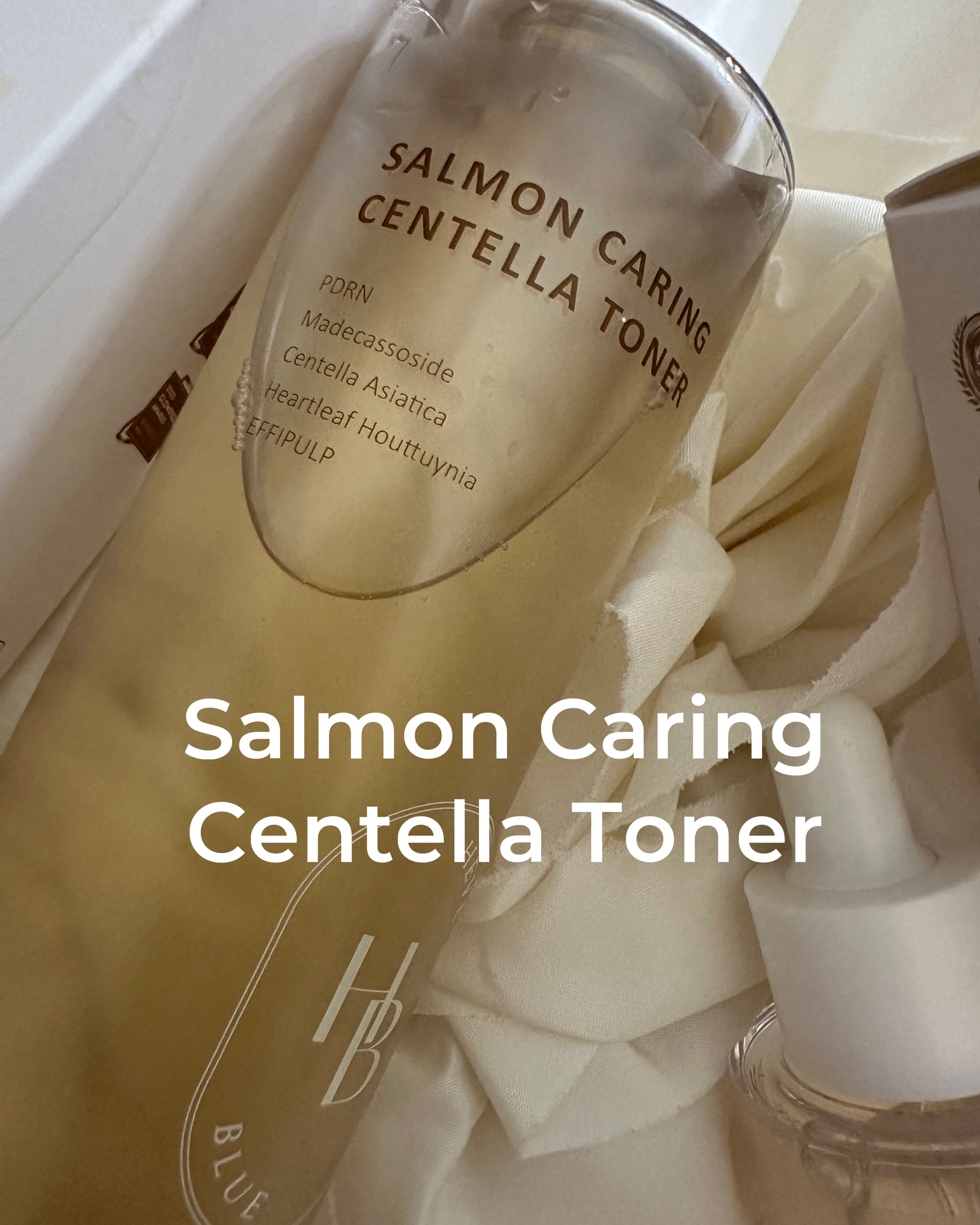 サーモンケアリングセンテラトナー/Heve Blue/化粧水を使ったクチコミ（2枚目）