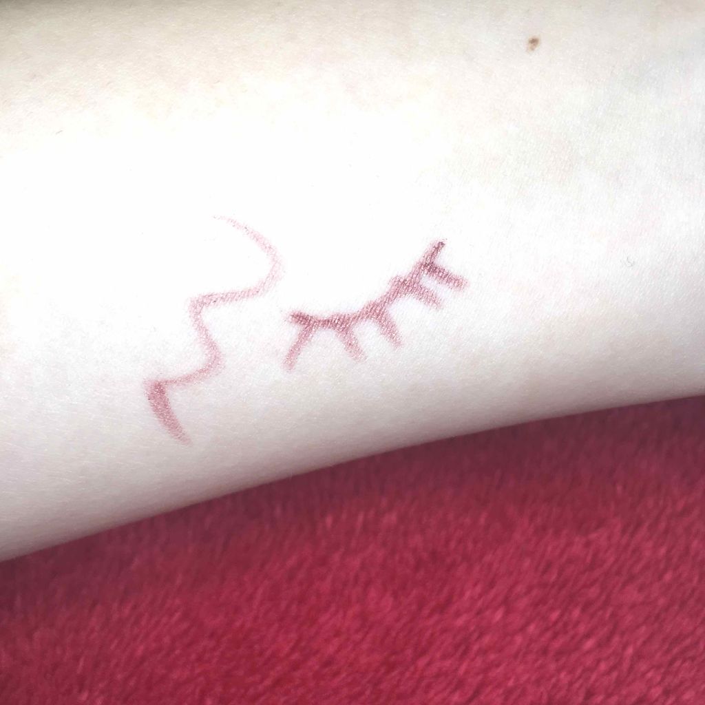 ジェルアイライナー 20 バーガンディー/CEZANNE/ジェルアイライナーを使ったクチコミ（3枚目）