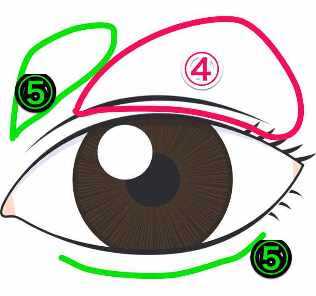ブラウンシェードアイズN/KATE/アイシャドウパレットを使ったクチコミ(4枚目)