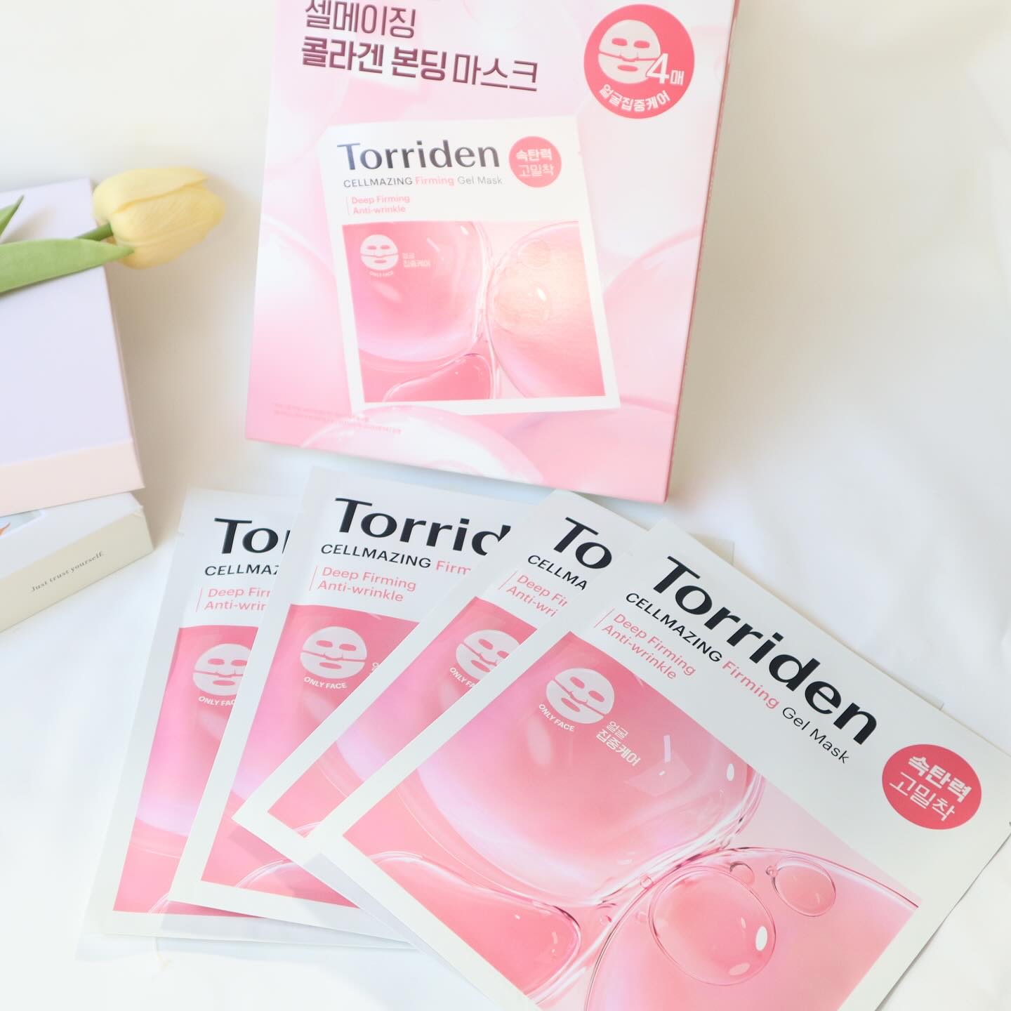 セルメイジング コラーゲン ファーミング ゲルマスク/Torriden/シートマスク・パックを使ったクチコミ（3枚目）