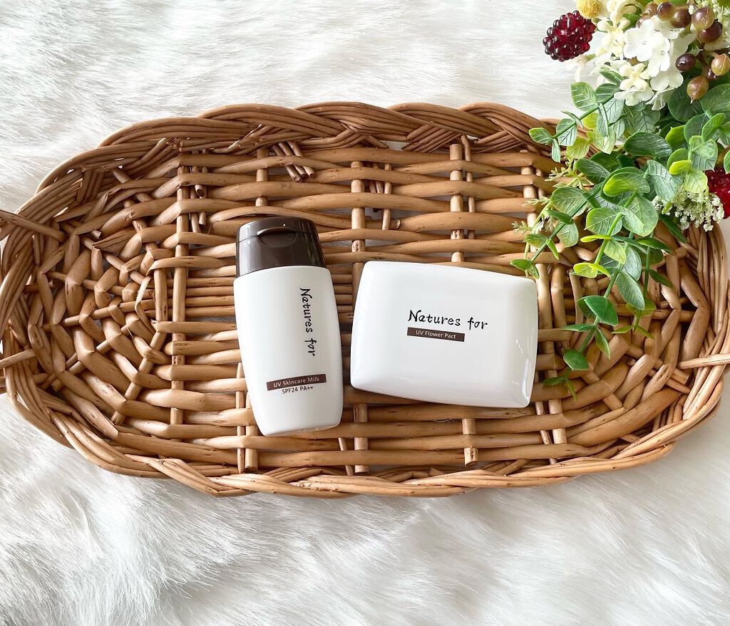 UVスキンケアミルク/Natures for/日焼け止め・UVケアを使ったクチコミ（1枚目）