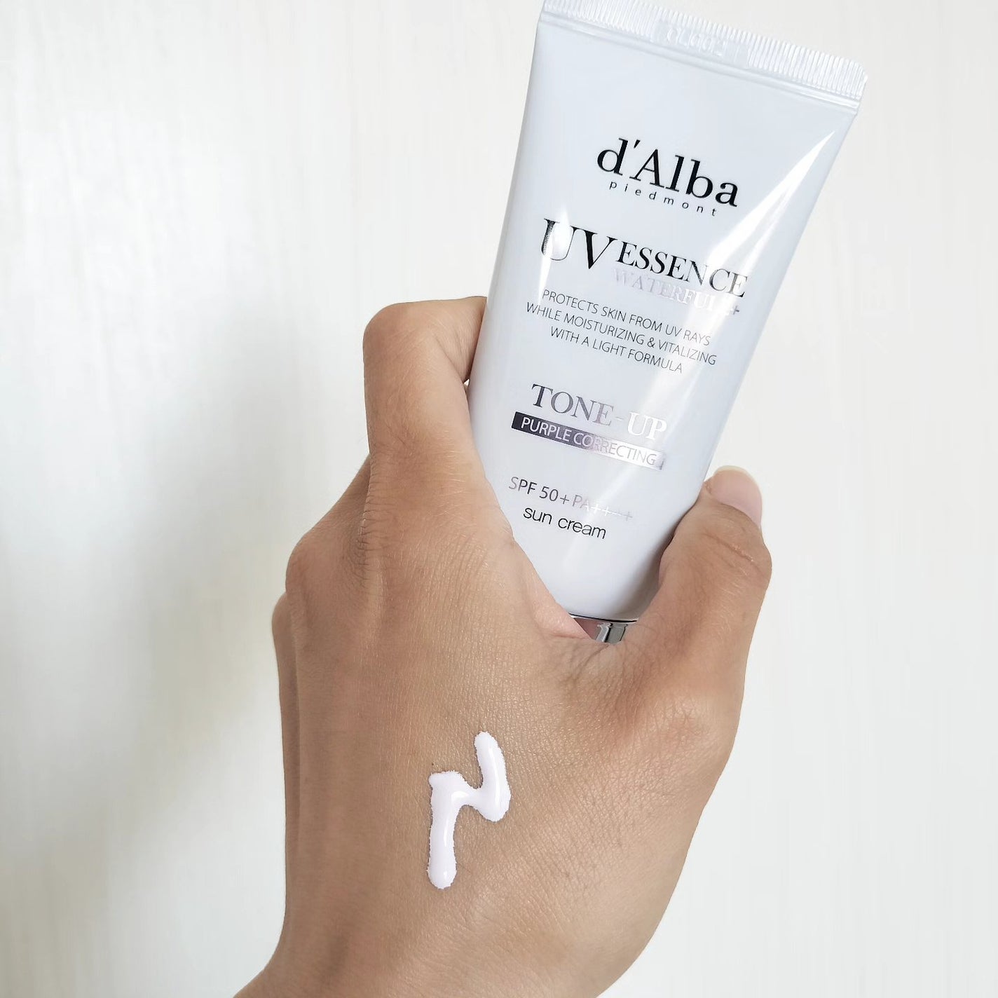 ウォータフルトーンアップサンクリーム/ダルバ/日焼け止めクリームを使ったクチコミ(2枚目)