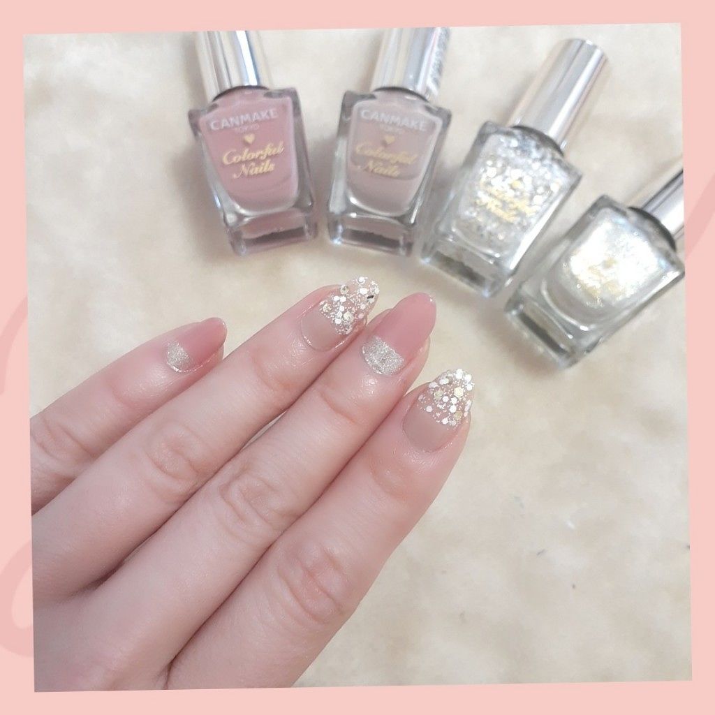 ジェルボリュームトップコート/キャンメイク/ネイルトップコートを使ったクチコミ（2枚目）