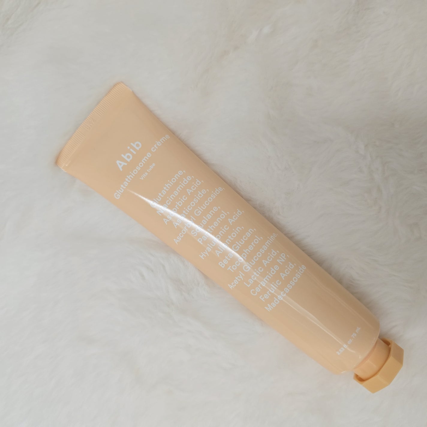 アビブ グルタチオンソームクリームビタチューブ/Abib /フェイスクリームを使ったクチコミ(1枚目)