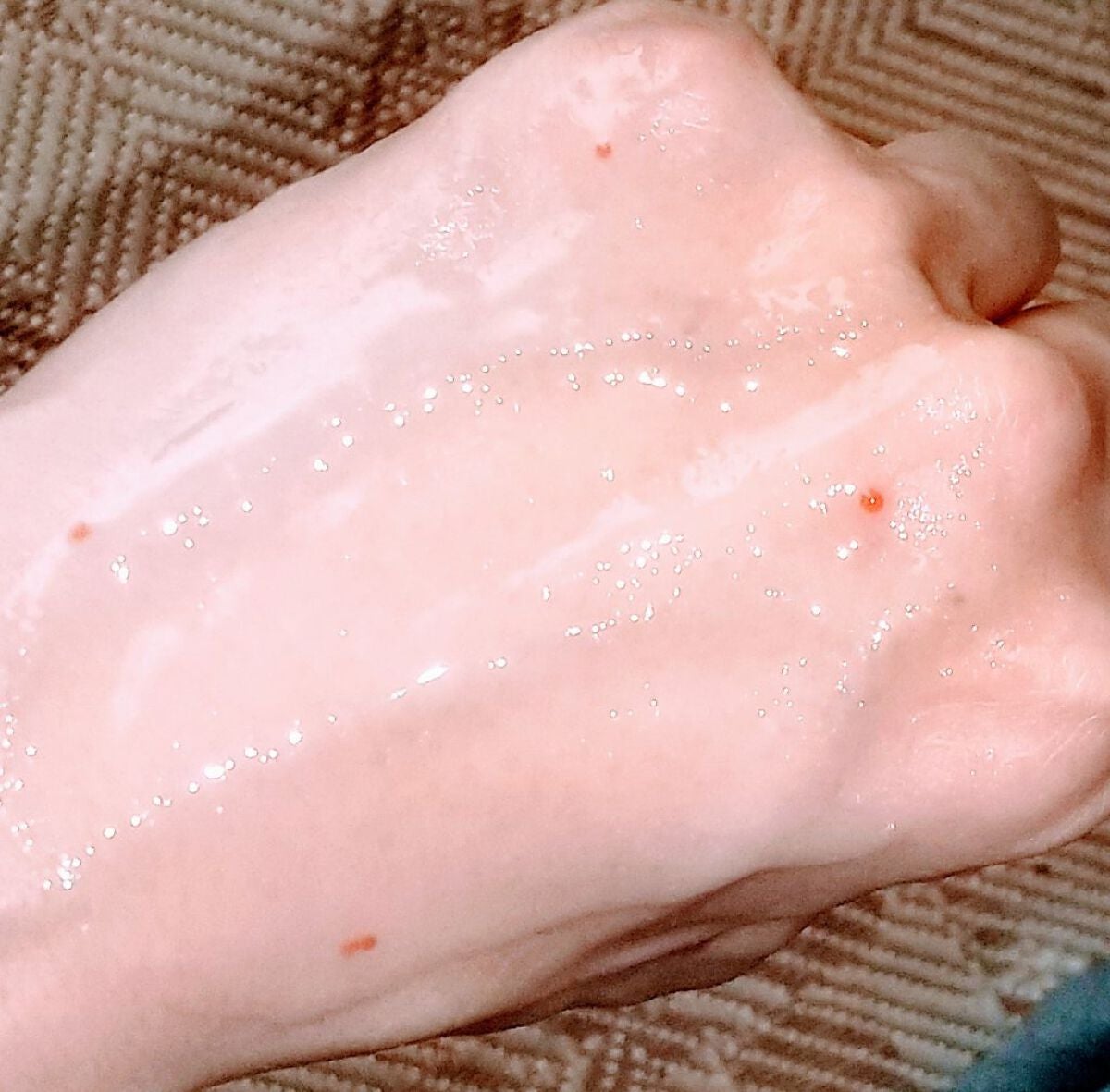 ゴマージュシュガー/meshimase/ボディスクラブを使ったクチコミ(3枚目)