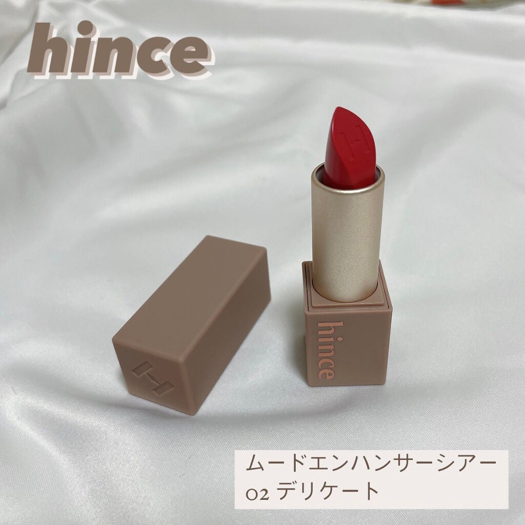 ムードインハンサーシアー/hince/口紅を使ったクチコミ(1枚目)