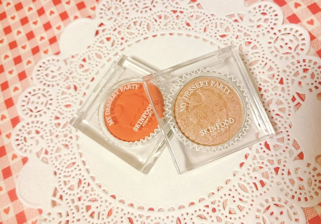 マイデザート パーティ アイシャドウ/SKINFOOD/単色アイシャドウを使ったクチコミ（1枚目）