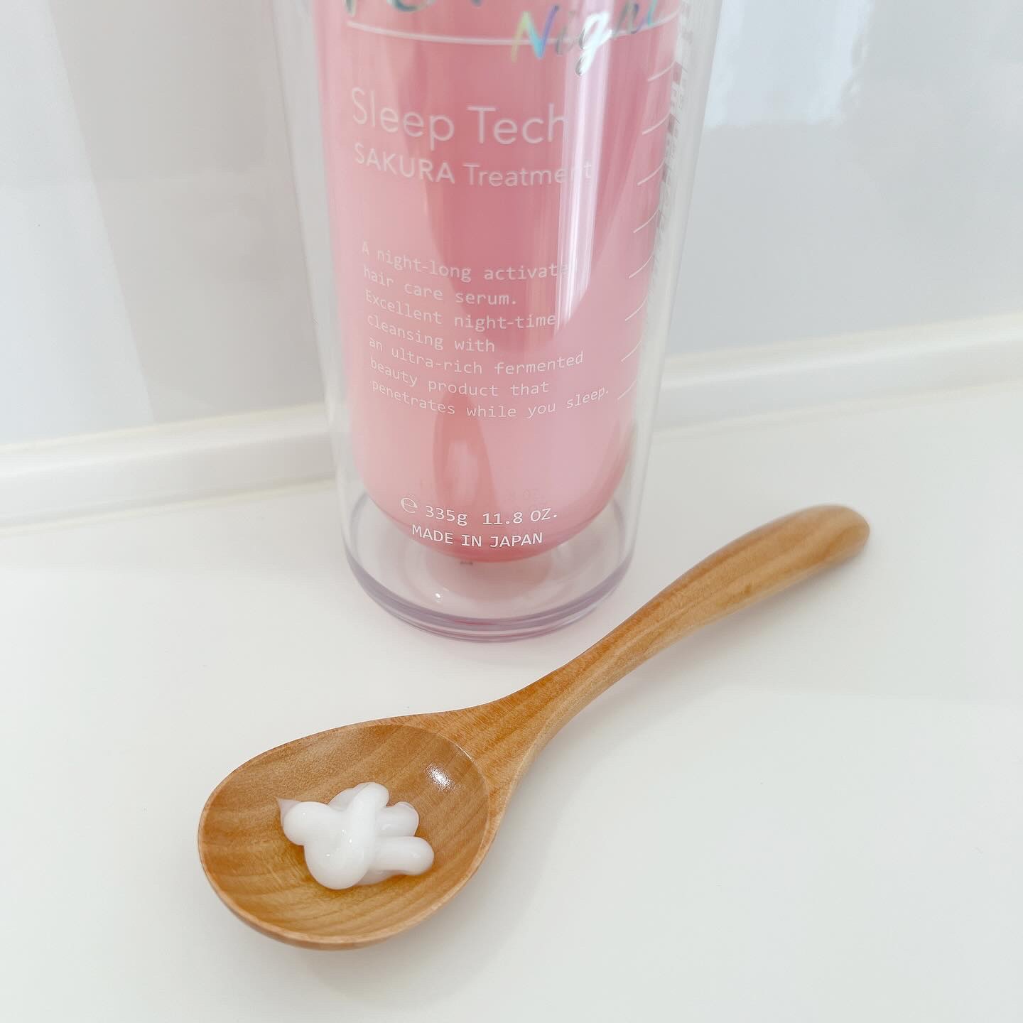 スリープテック サクラ シャンプー/ヘアトリートメント ヘアトリートメント 335g/NeNe Night/市販シャンプーを使ったクチコミ（3枚目）