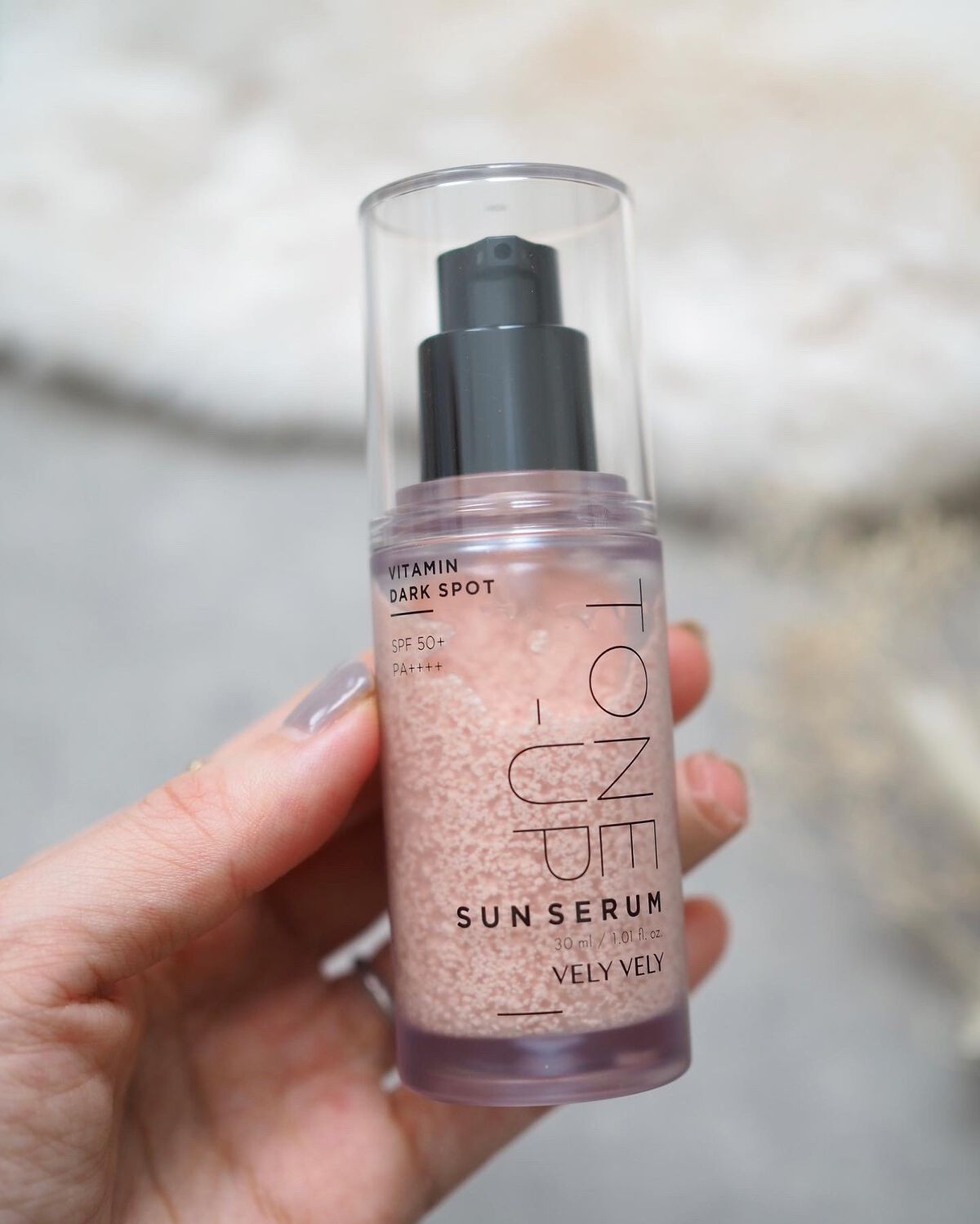 ビタミントーンアップサンセラム/VELY VELY/日焼け止めローションを使ったクチコミ(4枚目)