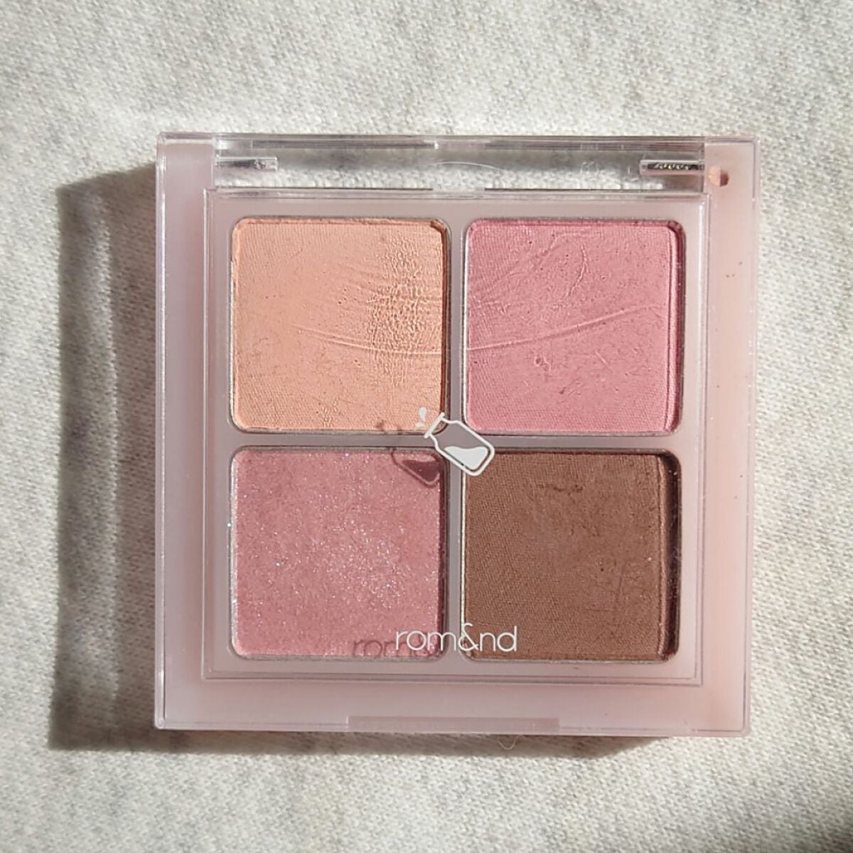 ベターザンアイズ ミルクシリーズ/rom&nd/アイシャドウパレットを使ったクチコミ(1枚目)