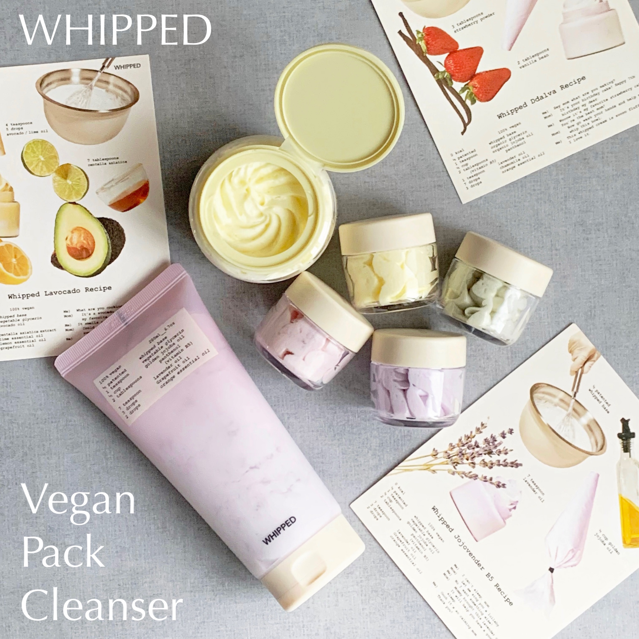 ヴィーガンパッククレンザーチューブ ホホベンダー/WHIPPED/洗顔フォームを使ったクチコミ（2枚目）