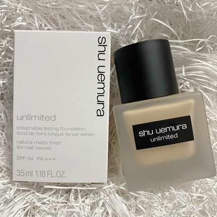 (旧)アンリミテッド ラスティング フルイド/shu uemura/リキッドファンデーションを使ったクチコミ(3枚目)