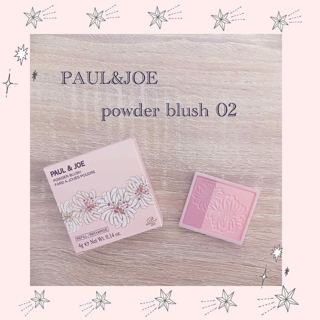パウダー ブラッシュ/PAUL & JOE BEAUTE/パウダーチークを使ったクチコミ(1枚目)