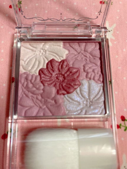 グロウフルールチークス/キャンメイク/パウダーチークを使ったクチコミ(2枚目)