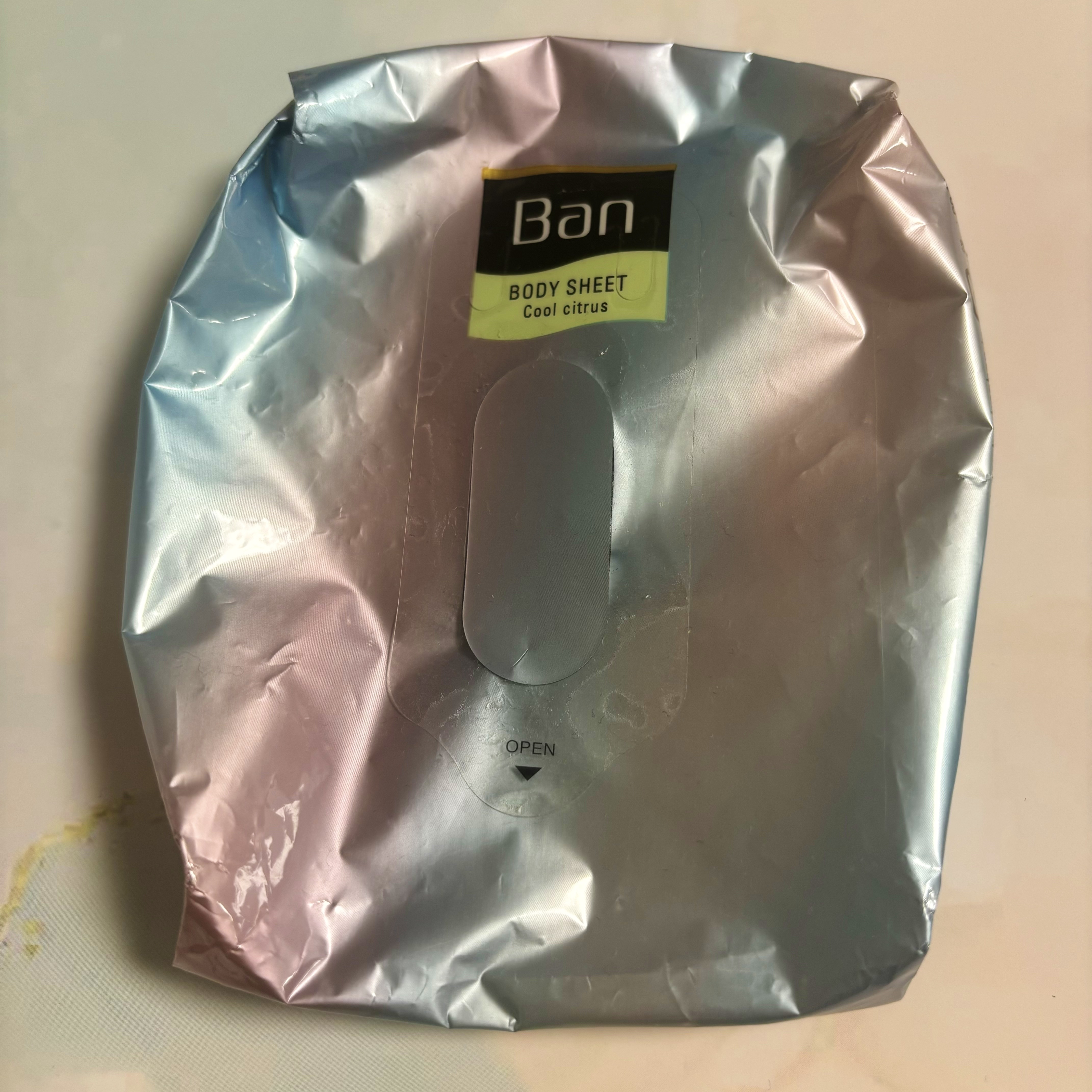 さっぱり感PREMIUMシート クールタイプ /Ban/デオドラント・制汗剤を使ったクチコミ（3枚目）