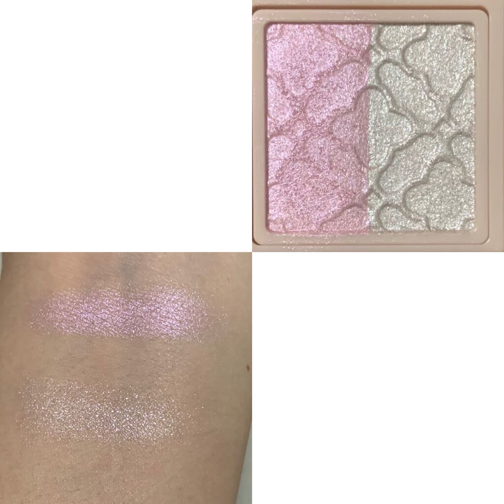 リシェ ダズリング デュオ アイズ/Visée/アイシャドウパレットを使ったクチコミ（2枚目）